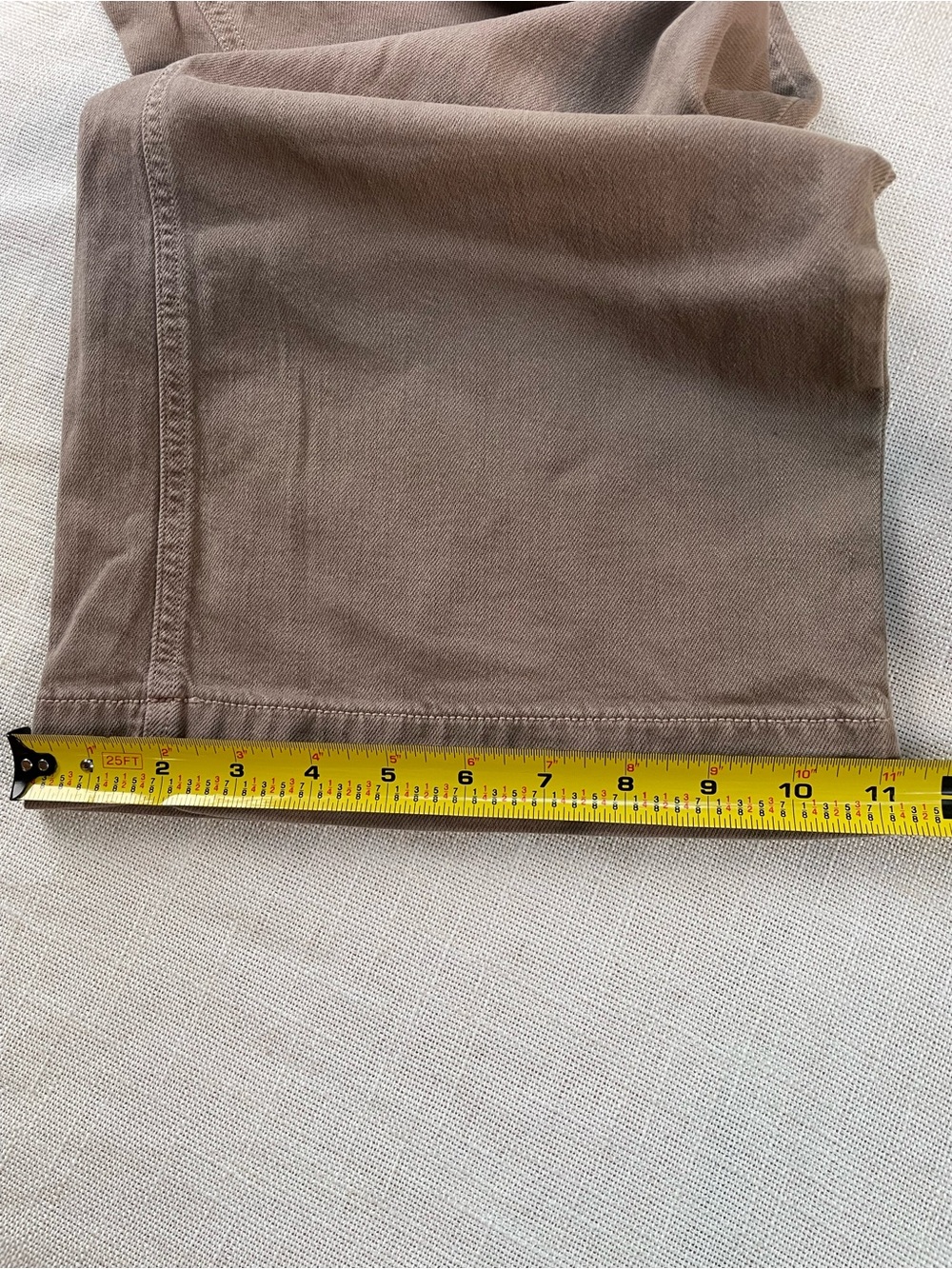 American Eagle Outfitters Women’s Super High-Rise Baggy Wide Leg Taupe Brown 6R - Picture 9 of 13